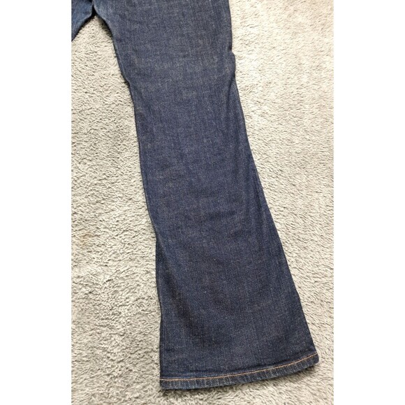 Old Navy Jeans Womens Sz 14 Flared Denim Blue Stretch The Dreamer - Picture 12 of 13